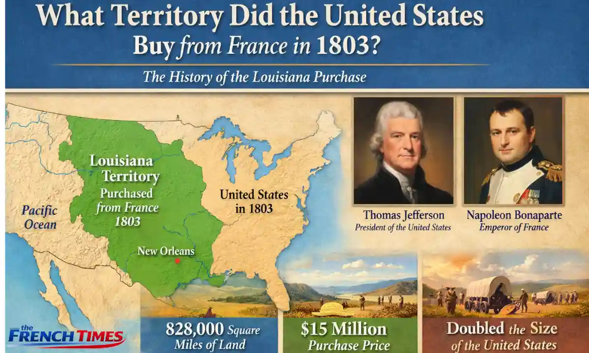 What Territory Did the United States Buy From France in 1803