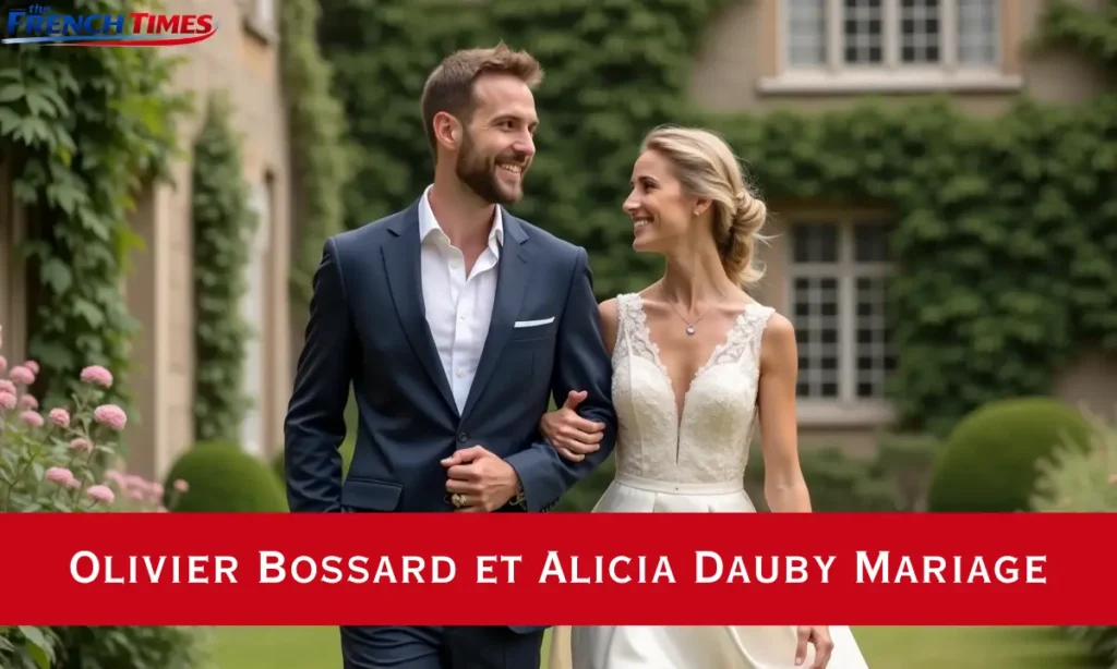 Olivier Bossard et Alicia Dauby Mariage